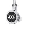 Cleo Round Smart WIFI Chrome Electric Radiator Towel Rail Heating Elements