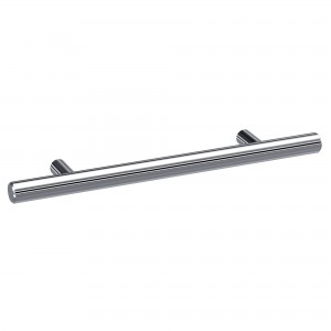 Chrome Bar Handles - 156mm (x2)
