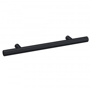 Matt Black Bar Handles - 156mm (x2)