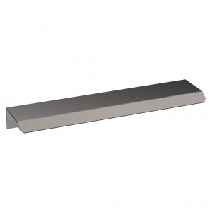 150mm Finger Pull Furniture Handles - Brushed Pewter (x2)