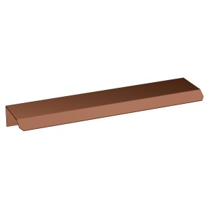 150mm Finger Pull Furniture Handles - Brushed Bronze (x2)