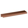 150mm Finger Pull Furniture Handles - Brushed Bronze (x2)