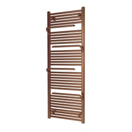 550mm (w) x 1510mm (h) Veno Bronze Designer Heated Towel Rail