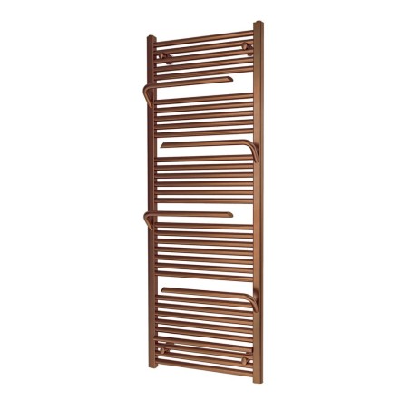 550mm (w) x 1510mm (h) Veno Bronze Designer Heated Towel Rail