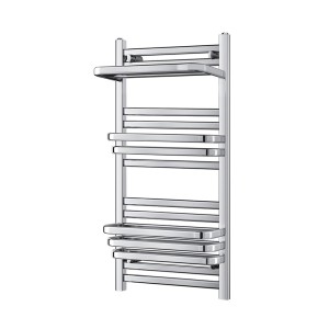 500mm (w) x 1000mm (h) Hera Chrome Designer Towel Rail