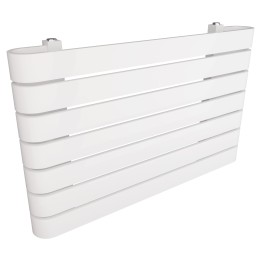 800mm (w) x 500mm (h) Barlo White Horizontal Radiator