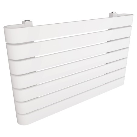 800mm (w) x 500mm (h) Barlo White Horizontal Radiator