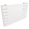 800mm (w) x 500mm (h) Barlo White Horizontal Radiator