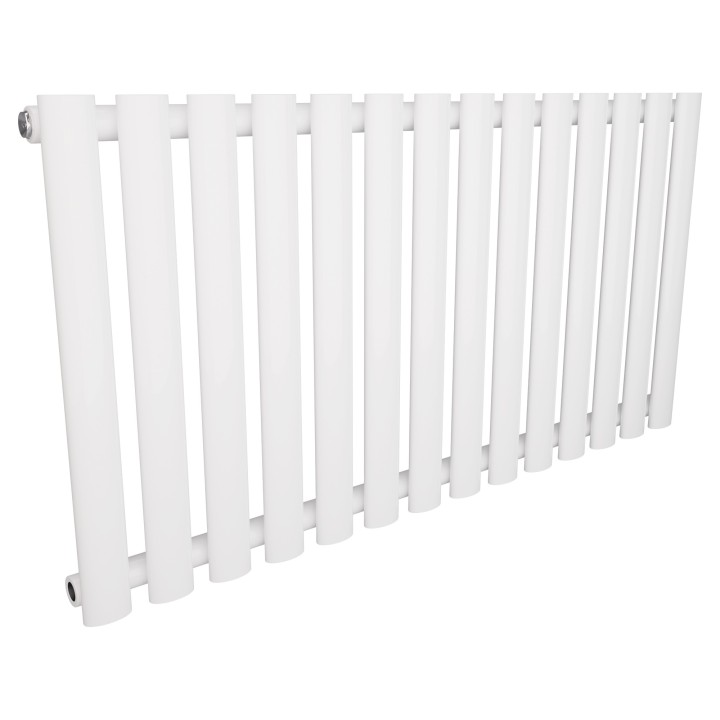 960mm (w) x 500mm (h) Brecon White Horizontal Radiator