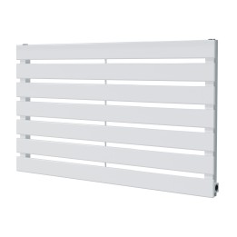 850mm (w) x 516mm (h) Corwen White Horizontal Radiator