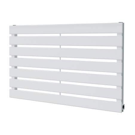 850mm (w) x 516mm (h) Corwen White Horizontal Radiator