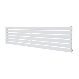 1850mm (w) x 440mm (h) Corwen White Horizontal Radiator