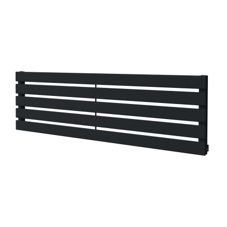1250mm (w) x 360mm (h) Corwen Black Horizontal Radiator