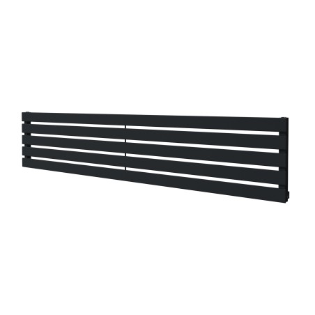 1850mm (w) x 360mm (h) Corwen Black Horizontal Radiator