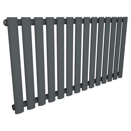 960mm (w) x 500mm (h) Brecon Anthracite Horizontal Radiator