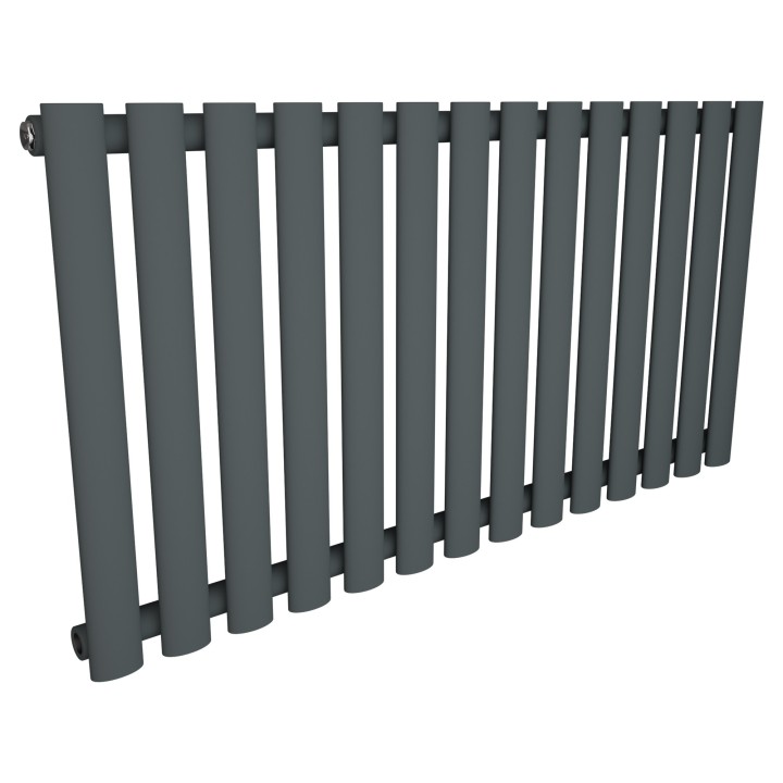 960mm (w) x 500mm (h) Brecon Anthracite Horizontal Radiator