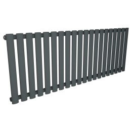 1380mm (w) x 500mm (h) Brecon Anthracite Horizontal Radiator