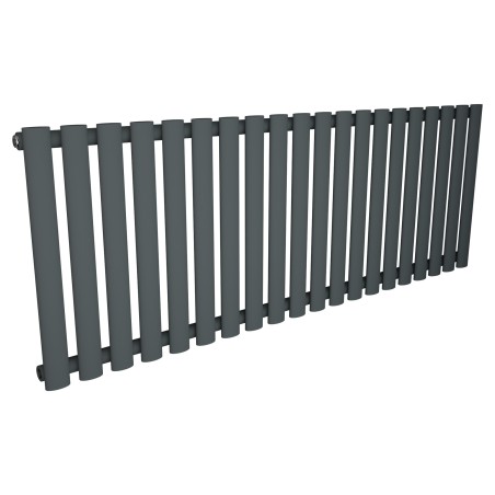 1380mm (w) x 500mm (h) Brecon Anthracite Horizontal Radiator