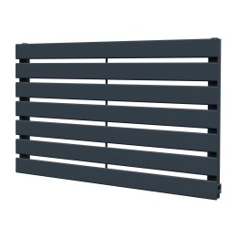 850mm (w) x 516mm (h) Corwen Anthracite Flat Panel Horizontal Radiator