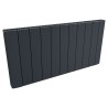 1030mm (w) x 500mm (h) Cariad Aluminium Anthracite Radiator