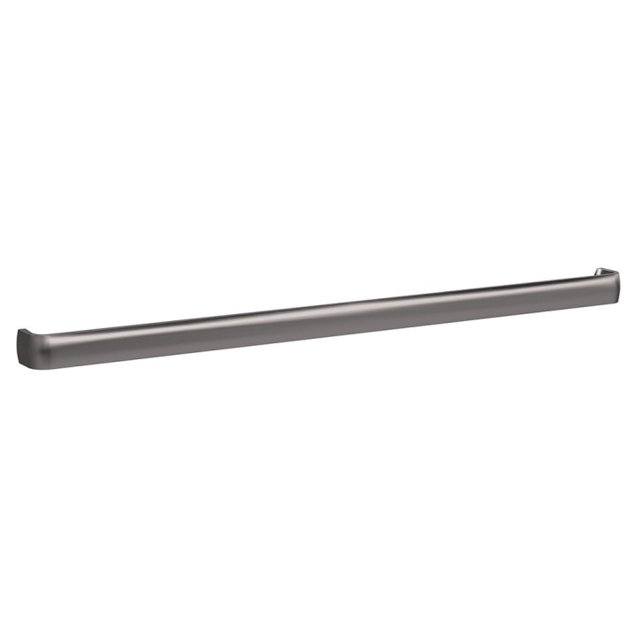328mm D Shaped Furniture Handle - Brushed Pewter (x2)