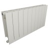 828mm (w) x 440mm (h) Trojan Aluminium White Radiator