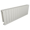 1148mm (w) x 440mm (h) Trojan Aluminium White Radiator