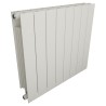 668mm (w) x 590mm (h) Trojan Aluminium White Radiator