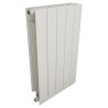 428mm (w) x 690mm (h) Trojan Aluminium White Radiator