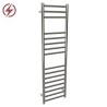 350mm (w) x 1200mm (h) Electric Brushed Stainless Steel Towel Rail (Single Heat or Thermostatic Option)