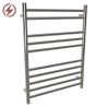 600mm (w) x 800mm (h) Electric Brushed Stainless Steel Towel Rail (Single Heat or Thermostatic Option)