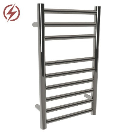 350mm (w) x 600mm (h) Electric Stainless Steel Towel Rail