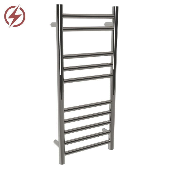 350mm (w) x 800mm (h) Electric Stainless Steel Towel Rail