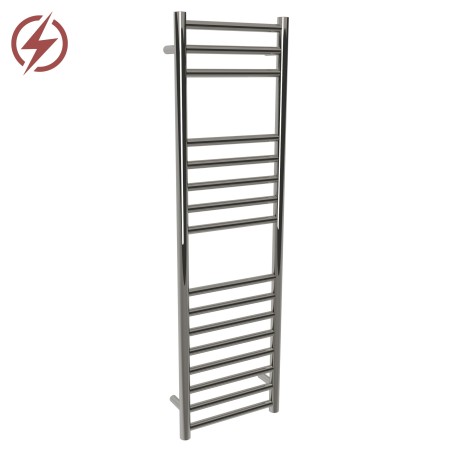350mm (w) x 1200mm (h) Electric Stainless Steel Towel Rail