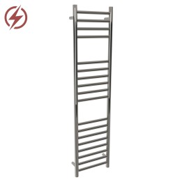 350mm (w) x 1400mm (h) Electric Stainless Steel Towel Rail