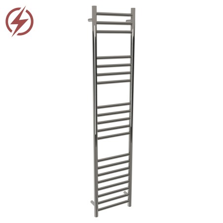 350mm (w) x 1600mm (h) Electric Stainless Steel Towel Rail