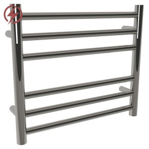500mm (w) x 430mm (h) Electric Polished Stainless Steel Towel Rail (Single Heat or Thermostatic Option)