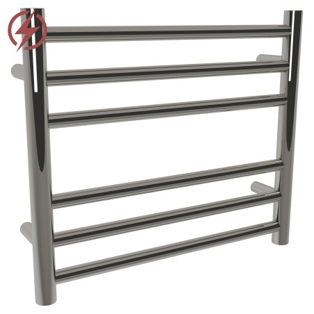 500mm (w) x 430mm (h) Electric Stainless Steel Towel Rail