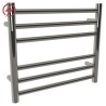 500mm (w) x 430mm (h) Electric Stainless Steel Towel Rail