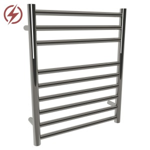 500mm (w) x 600mm (h) Electric Polished Stainless Steel Towel Rail (Single Heat or Thermostatic Option)
