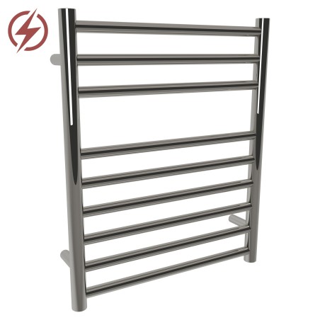 500mm (w) x 600mm (h) Electric Stainless Steel Towel Rail