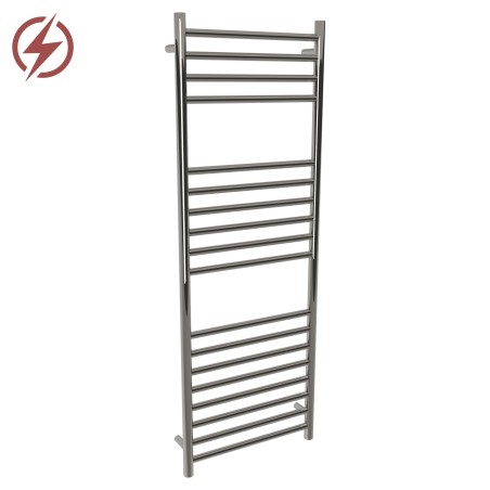 500mm (w) x 1400mm (h) Electric Stainless Steel Towel Rail