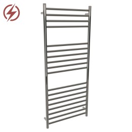 600mm (w) x 1400mm (h) Electric Stainless Steel Towel Rail