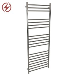 600mm (w) x 1600mm (h) Electric Stainless Steel Towel Rail