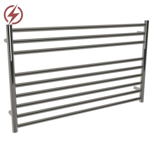 1000mm (w) x 600mm (h) Electric Polished Stainless Steel Heated Towel Rail (Single Heat or Thermostatic Option)