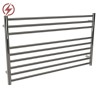 1000mm (w) x 600mm (h) Electric Polished Stainless Steel Heated Towel Rail (Single Heat or Thermostatic Option)