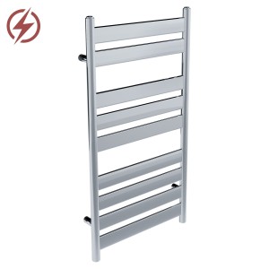 500mm (w) x 950mm (h) Electric Ruthin Chrome Towel Rail (Single Heat or Thermostatic Option)