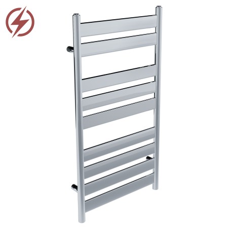 500mm (w) x 950mm (h) Ruthin Chrome Electric Towel Rails