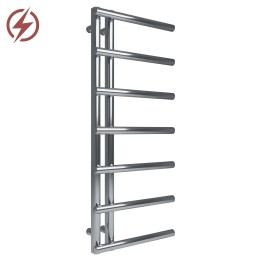 500mm (w) x 1200mm (h) Mira Chrome Electric Towel Rails