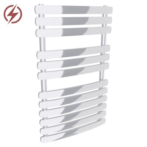 500mm (w) x 800mm (h) Castell Electric Chrome Designer Towel Rail (Single Heat or Thermostatic Option)